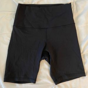 Lululemon align biker 8” shorts black size 6